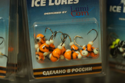 Мормышка вольфрамовая Lumicom Капля с ушком Ф4 обмазка винт малек винт MOrBL, цена за 1 шт.