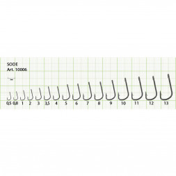 Крючок FISH SEASON Sode-ring №13 BN 8шт 10006-13F