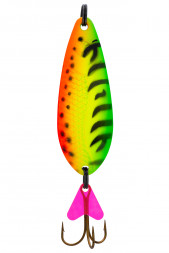 Блесна колеблющаяся двойная шумовая Condor Worthy Twin 1 размер 50 мм вес 11 г цвет A04 5 шт