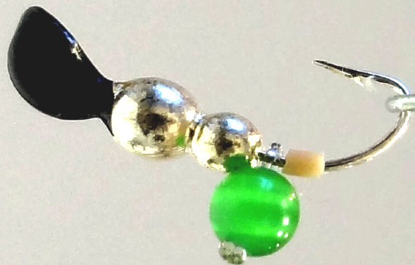 Мормышка литая Marlin&#039;s Мураш №3 серьга кошачий глаз подвес 7001-312