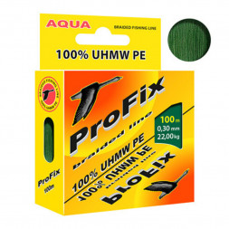 Шнур Aqua ProFix  100м 0,30мм темно-зеленый
