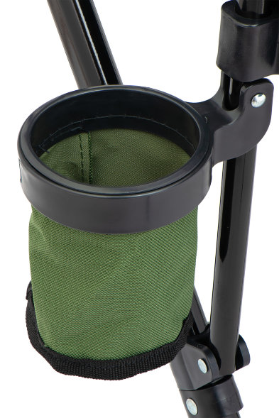 Кресло складное CONDOR с подлокотниками р. 55*66*43 см, цвет коричневый