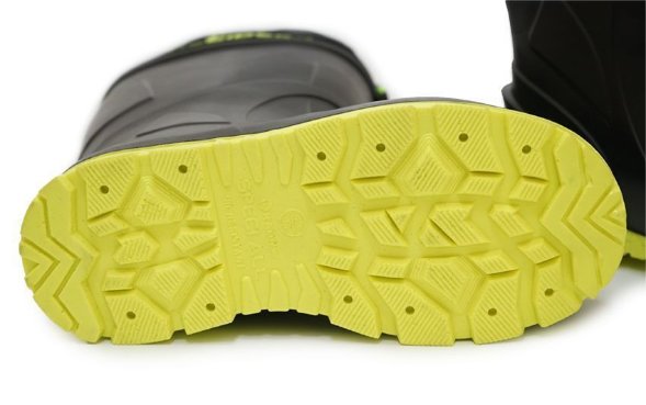 Сапоги KAURY President ЭВА 950-65/1 PW с манжет. утепл. черно-зеленые р.47-48