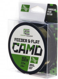 Леска Feeder Concept Feeder&amp;Flat Camo 0.22 150м