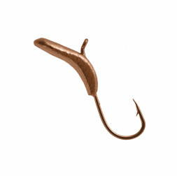 Мормышка вольфрамовая Lumicom Комар Ф5 медь, цена за 1 шт.