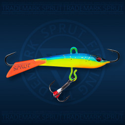 Балансир рыболовный для зимней рыбалки Sprut Tanpo №5 9г 50мм LB