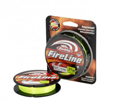 Леска плетеная BERKLEY FireLine Flame Green 0.12 110м New