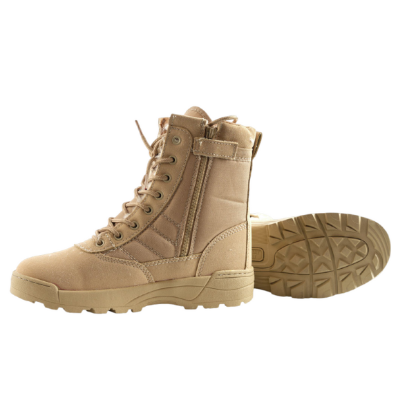 Берцы Fantom Force зимние тактические КОМБАТ иск.мех Цвет бежевый, Р-р 44