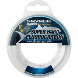 Леска Savage Gear Super Hard Fluorocarbon  Clear, 50м, 0.68мм, 22.40кг, 49.38lb, прозрачный, арт.744