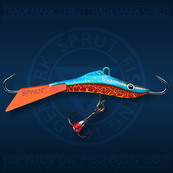 Балансир рыболовный для зимней рыбалки Sprut Mikari №7 16г 65мм RB