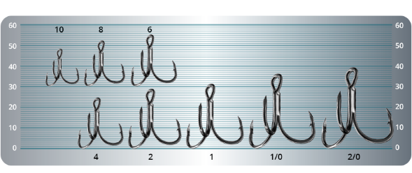 Крючок-тройник SPRUT Kawa ST-41BC №1 6шт